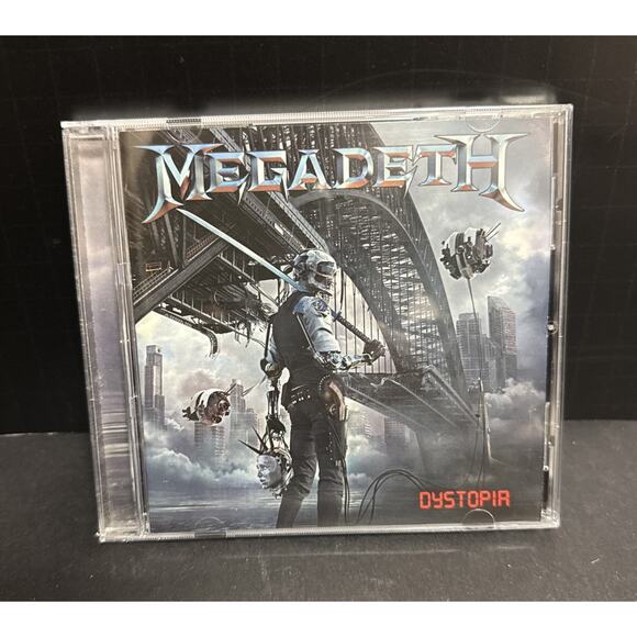 Dystopia Megadeth CD 2016 Heavy Thrash Heavy Metal Grammy Winner Brutal Mosh - Picture 1 of 4